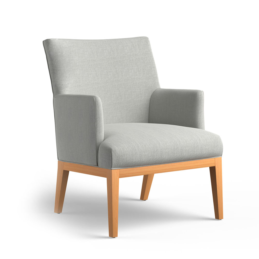 332-W<br>Vienna Lounge<br>Four Legs Solid Wood